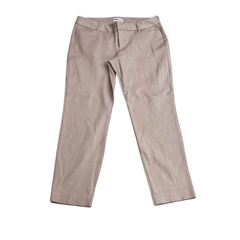 Old Navy Pixie Pant Womens Size 10 Regular Clay Beige